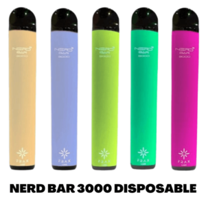 NERD BAR 3000 PUFFS DISPOSABLE VAPE IN UAE