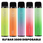 ELF BAR 3500 PUFFS DISPOSABLE VAPE IN UAE