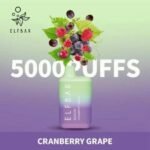 ELF BAR 3500 PUFFS DISPOSABLE VAPE IN UAE CRANBERRY GRAPE