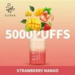 ELF BAR 3500 PUFFS DISPOSABLE VAPE IN UAE STRAWBERRY MANGO