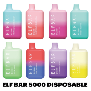 ELF BAR 5000 PUFFS DISPOSABLE VAPE IN UAE