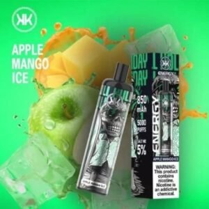 ENERGY 5000 PUFFS DISPOSABLE VAPE IN UAE APPLE MANGO ICE