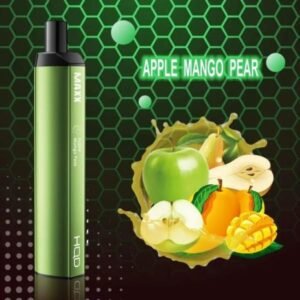 HQD MAXX 2500 PUFFS DISPOSABLE VAPE IN UAE APPLE MANGO PEAR