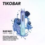 TIKOBAR LUX 2500 PUFFS DISPOSABLE VAPE IN UAE BLUE RAZZ