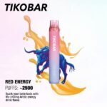 TIKOBAR LUX 2500 PUFFS DISPOSABLE VAPE IN UAE RED ENERGY