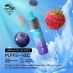 TUGBOAT EVO 4500 PUFFS DISPOSABLE VAPE IN UAE GUAVA BLUE RAZZ