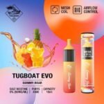 TUGBOAT EVO 4500 PUFFS DISPOSABLE VAPE IN UAE GUMMY BEAR