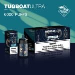 TUGBOAT ULTRA 6000 PUFFS DISPOSABLE IN UAE BLACK MAMBA