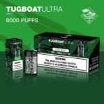 TUGBOAT ULTRA 6000 PUFFS DISPOSABLE IN UAE COOL MINT