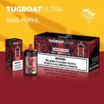 TUGBOAT ULTRA 6000 PUFFS DISPOSABLE IN UAE STRAWBERRY MANGO