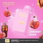 ISGO BAR 10000 PUFFS DISPOSABLE VAPE IN UAE CHERRY COKE