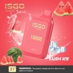 ISGO BAR 10000 PUFFS DISPOSABLE VAPE IN UAE LUSH ICE